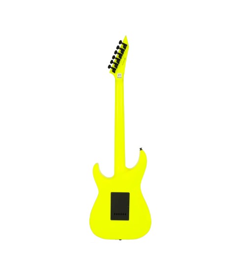 GrassRoots G-MIRAGE-WK/M-NY Electric Guitar, Maple FB, Neon Yellow
